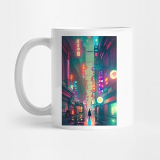 Tokyo Neon Anime Japan Future Vibes <3 Mug